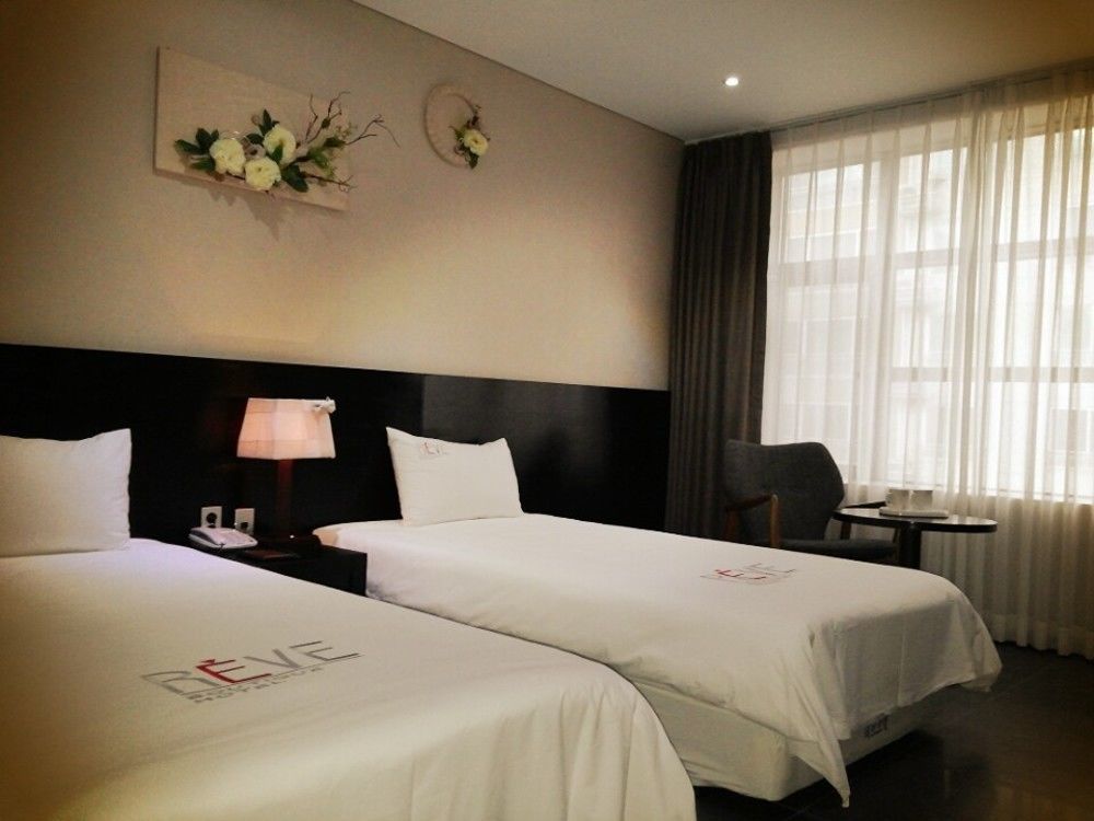 Reve Business Hotel Csedzsu Kültér fotó