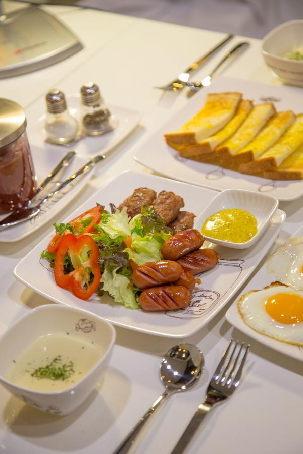 Reve Business Hotel Csedzsu Kültér fotó