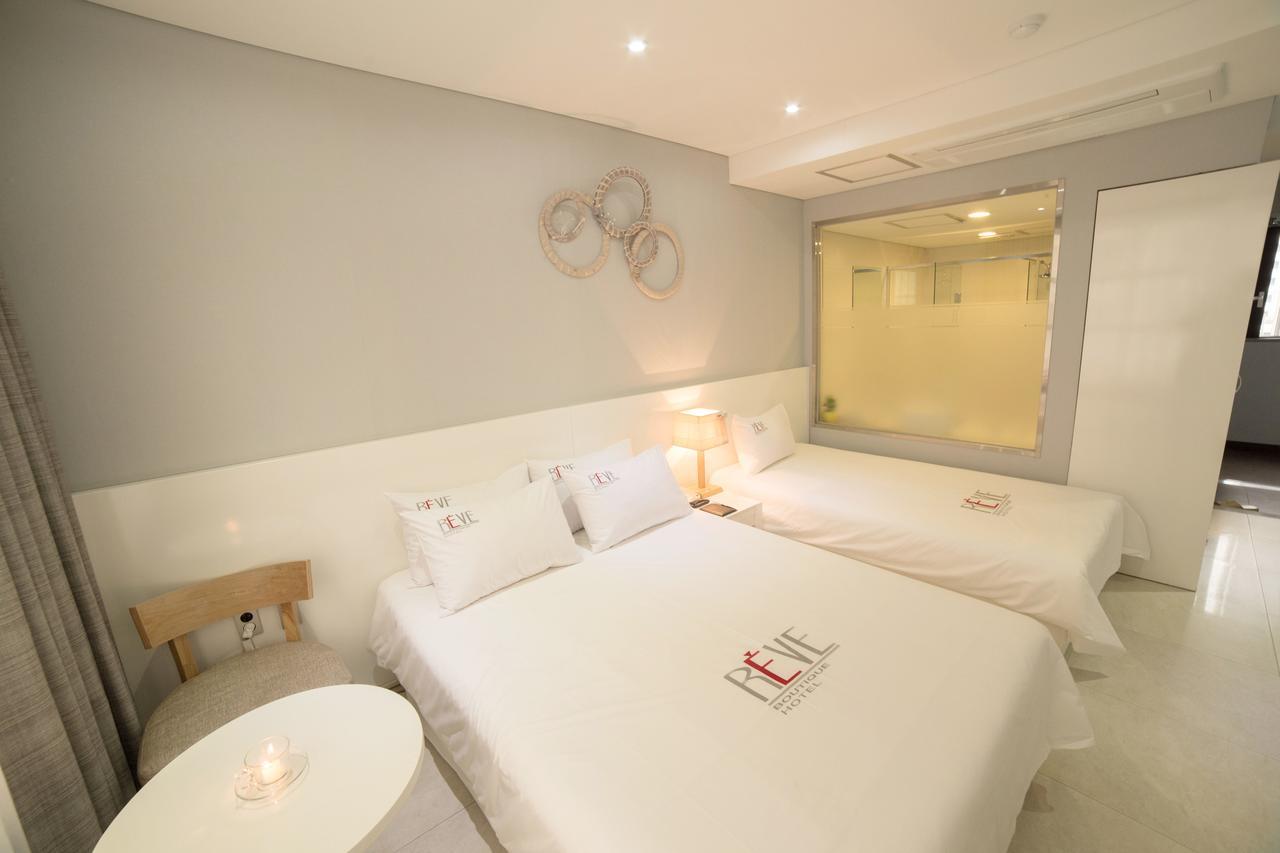 Reve Business Hotel Csedzsu Kültér fotó
